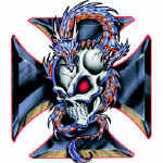 92131 Skull Iron Cross.jpg (43818 bytes)